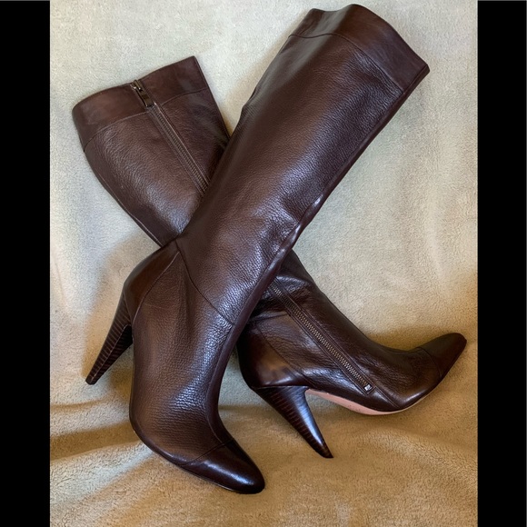 Saks Fifth Avenue Shoes - Saks Fifth Avenue calf-length high heel boots